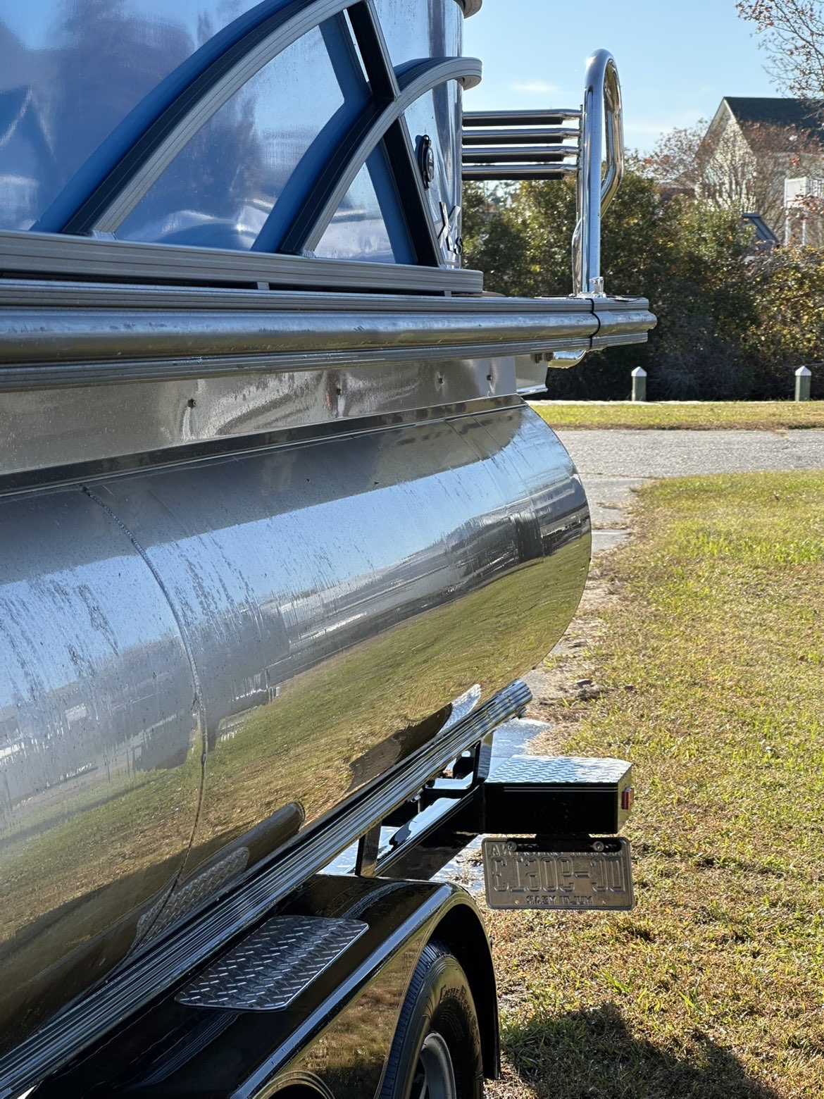 Pontoon hull after