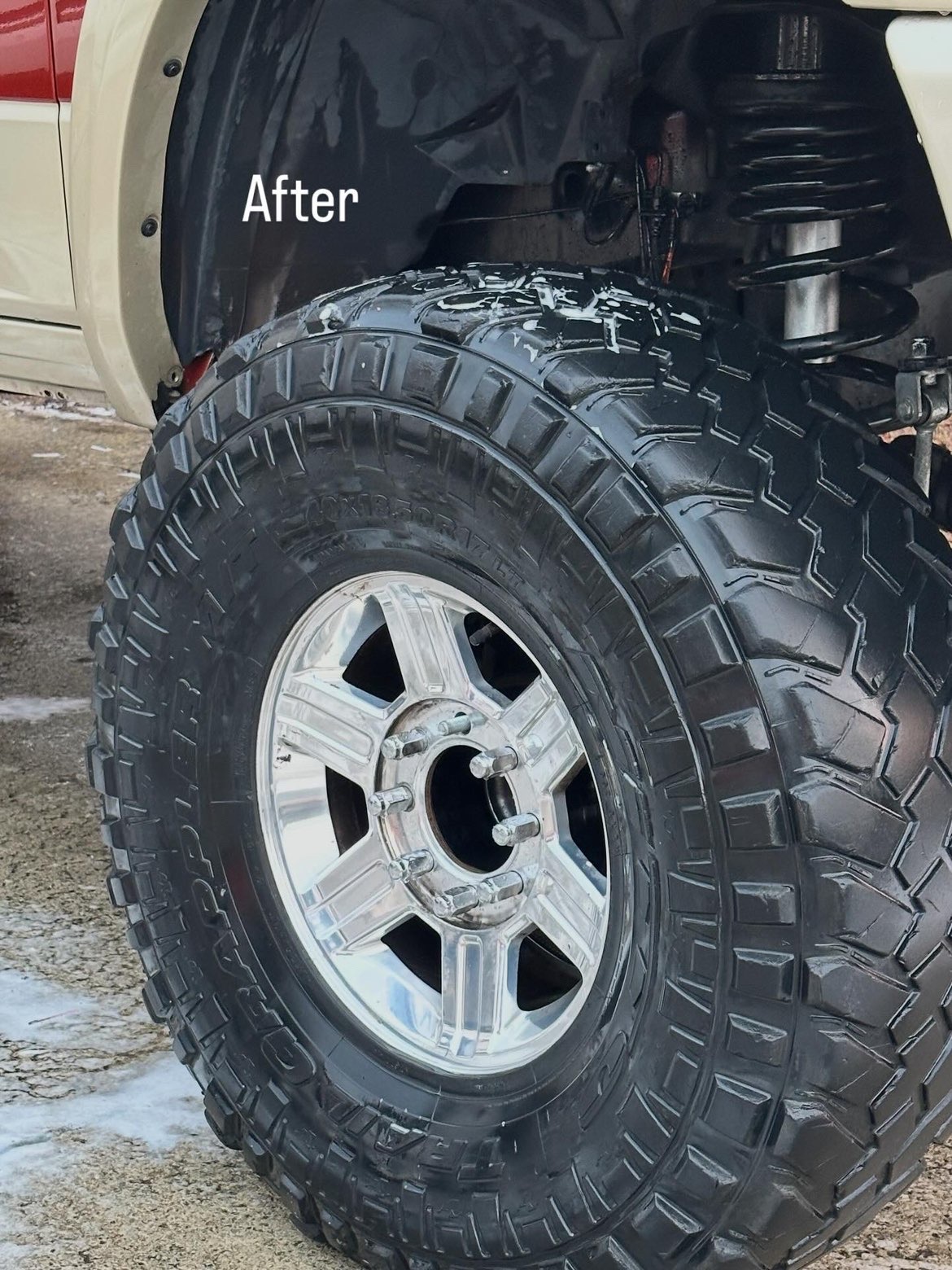 Wheel restoration after